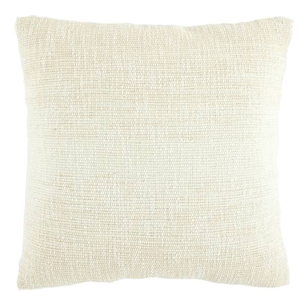 Milos White Throw Pillow, 18"