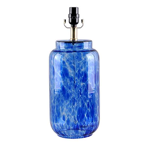 Tracey Boyd Blue Confetti Glass Lamp, 18"