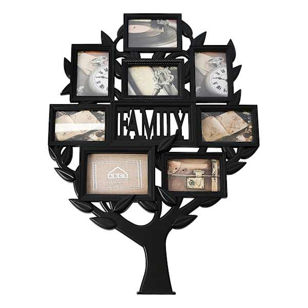 8-Opening Family Tree Collage Picture Frame, 31.5"
