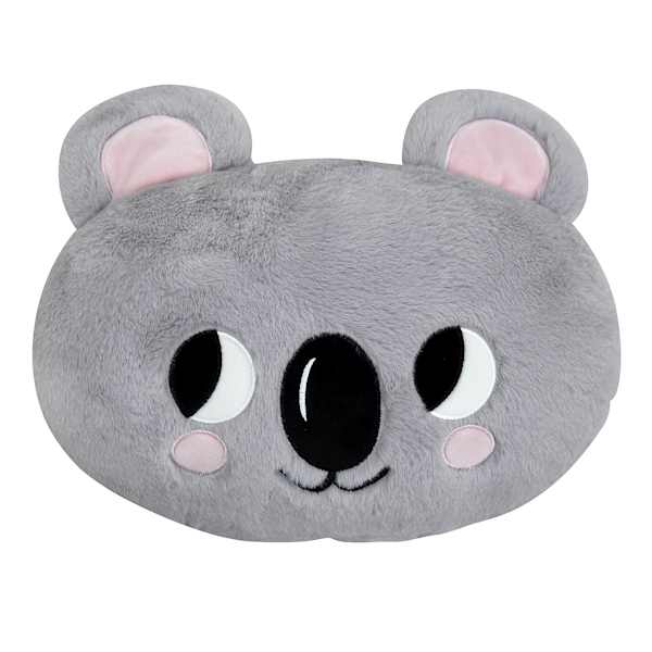 Tiny Dreamers Koala Face Plush Throw Pillow, 12x16