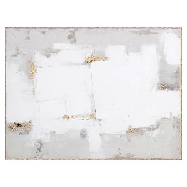 Providence Framed Hand Painted Abstract Canvas Wall Art, 30x40