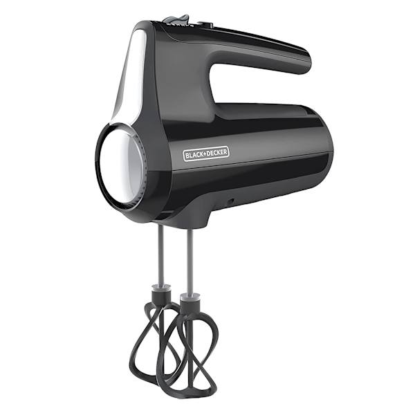 Black & Decker Helix 5-Speed Hand Mixer, Black