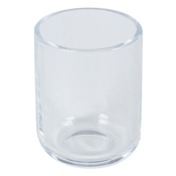 Found & Fable Jasper Clear Glass Tumbler, 4"