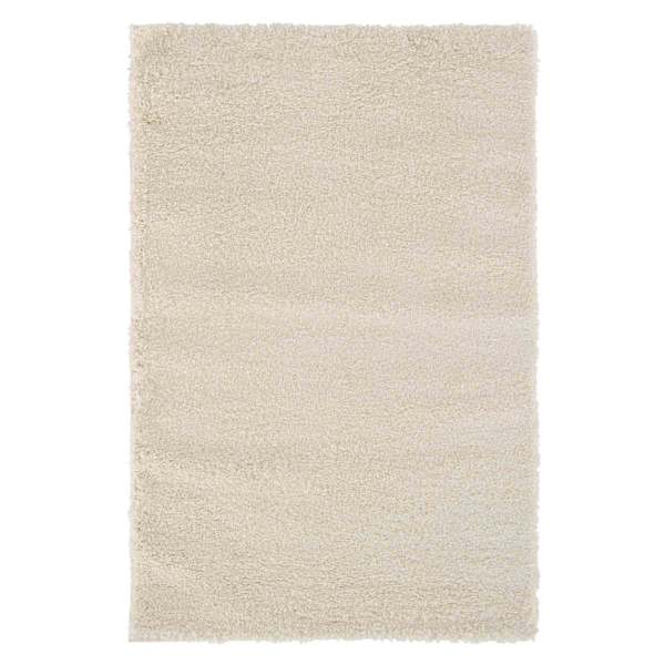 Tiny Dreamers Macy Ivory Shag Accent Rug, 3x5