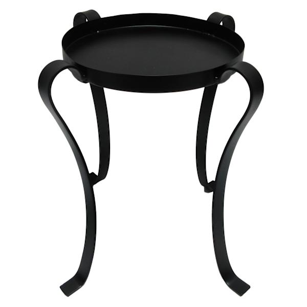 Black Metal Plant Stand, Medium