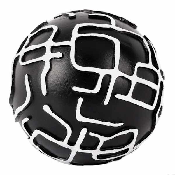 Crosby St. Black & White Artistic Sphere, 4"