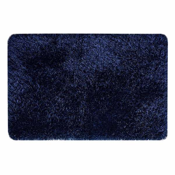 Eve Blue Shag Accent Rug, 27x42