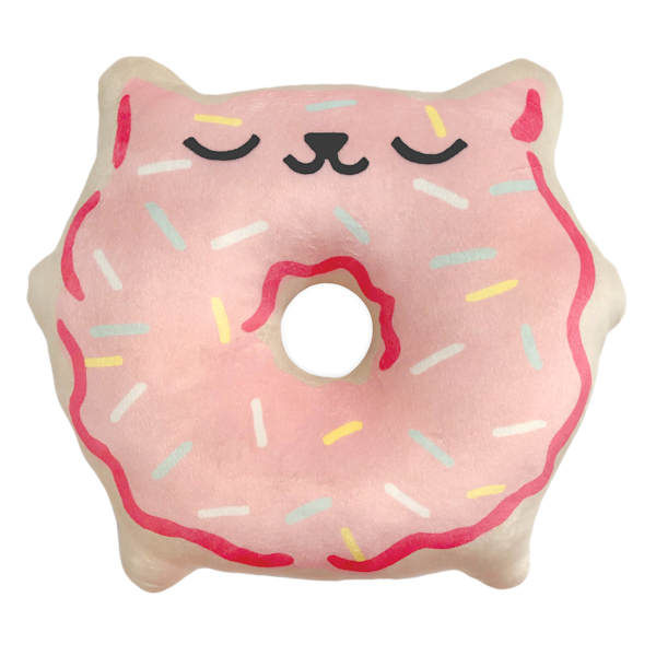 Tiny Dreamers Plush Donut Cat, 12x13