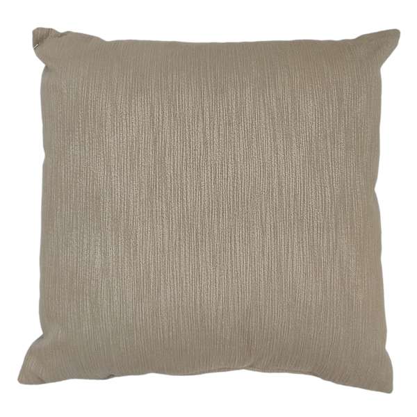 Found & Fable Tan Woven Textured Throw Pillow, 18"