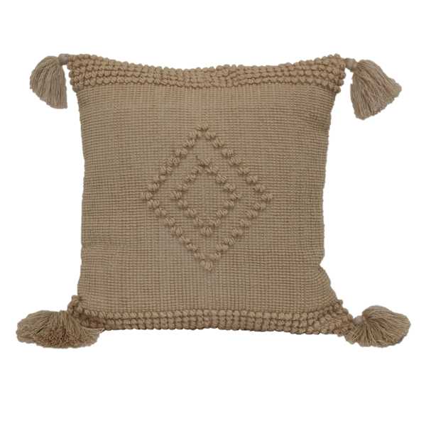 Tracey Boyd Havana Neutral Outdoor Throw Pillow, 18"