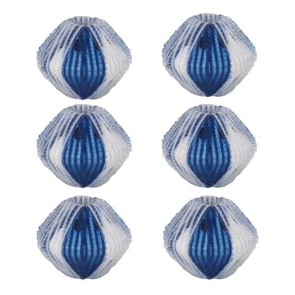 6-Pack Washing Machine Lint & Hair Removable Jumbo Balls