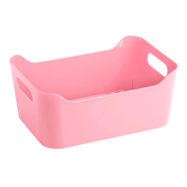 Tiny Dreamers Pink Storage Bin, 3.0l