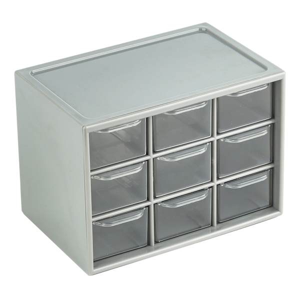 Grey Desk Drawer Organizer, 3"