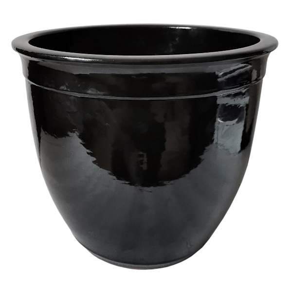 Primo Black Outdoor Planter, Large
