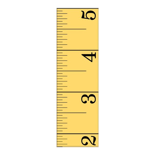 Tiny Dreamers Ruler Growth Chart Canvas Wall Art, 12x40