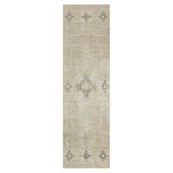 (B857) Honeybloom Astrid Printed Washable Runner, 2x7