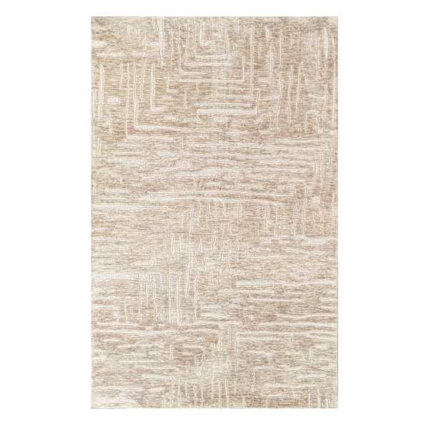 (A503) Crosby St. Stone Harbor Tan & Ivory Accent Rug, 3x5