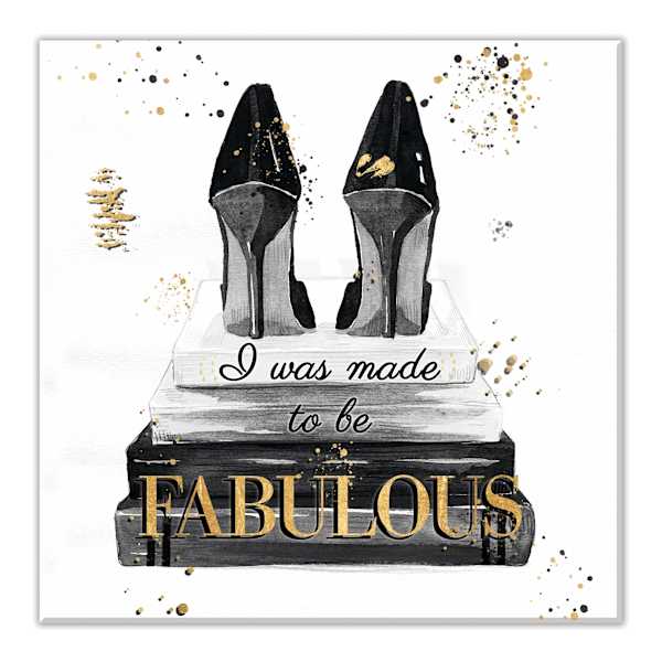 Fabulous Heels Canvas Wall Art, 20"