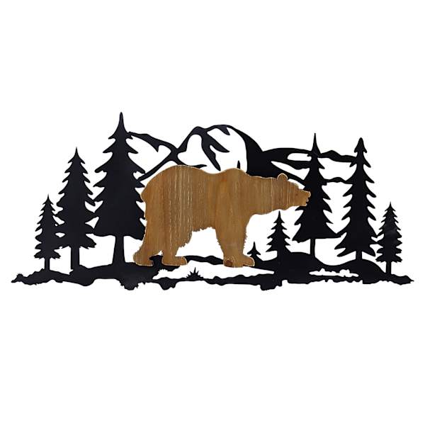 Ty Pennington Metal Bear Wall Decor, 12x18