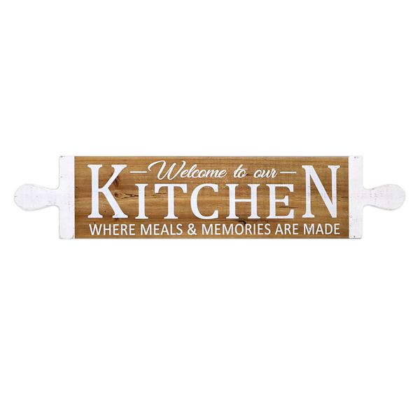 Welcome to Our Kitchen Wall Decor, 5x24