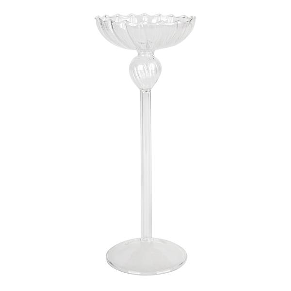 Willow Crossley Clear Votive Candle Holder, 9.4"