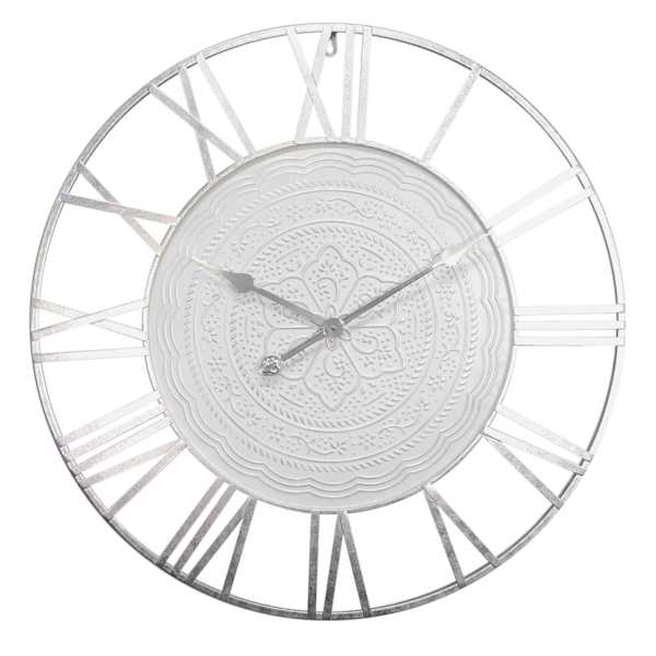 Found & Fable Metal Round Wall Clock, 24"