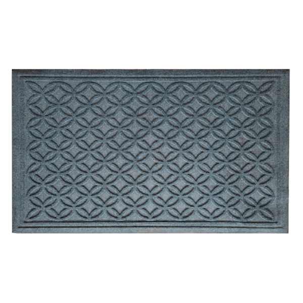 Bluestone Textured Rubber Doormat, 24x36