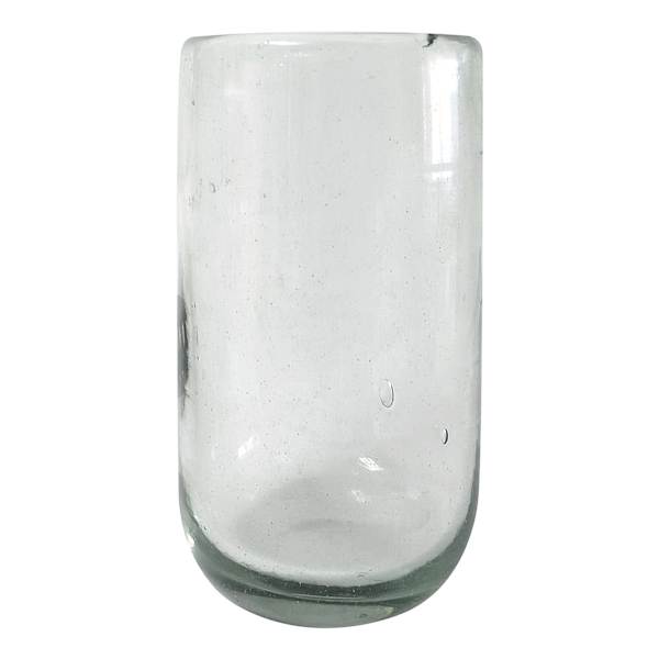 Honeybloom Clear Recycled Glass Highball Glass