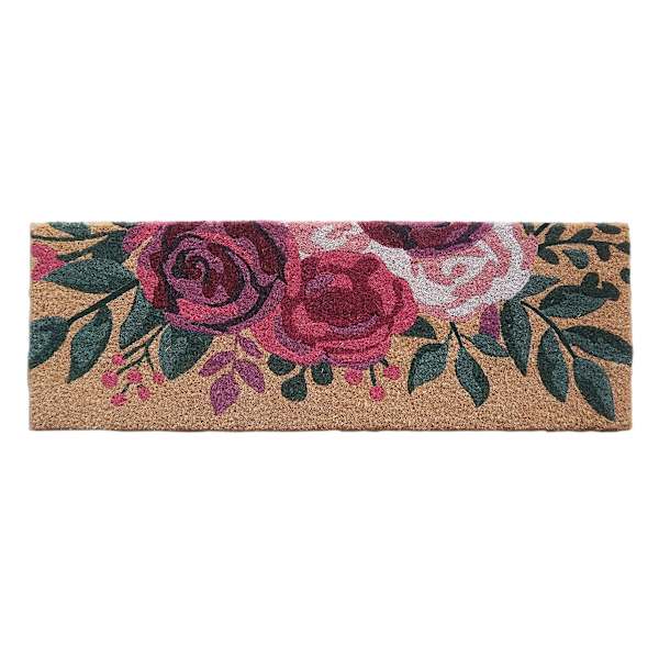 Boutique Flower Coir Mat, 10x30