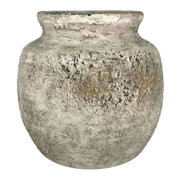 Ty Pennington Rustic Wash Ceramic Vase, 5"
