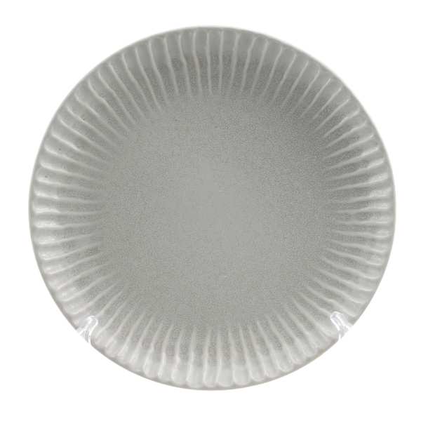 Ty Pennington Grey Sunburst Salad Plate, 8"