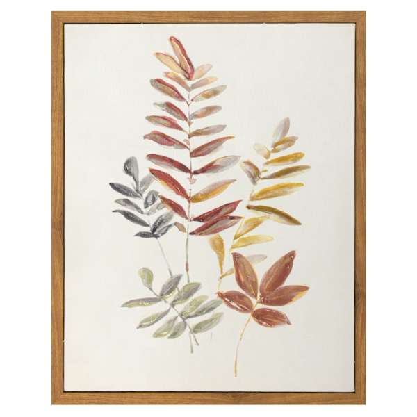 Honeybloom Framed Floral Canvas Wall Art, 12x16