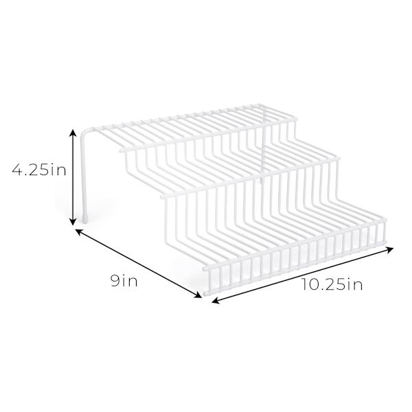 3-Tier Spice Rack, White