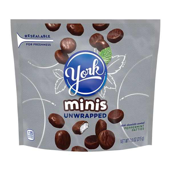 York Peppermint Paties Minis, 7.6oz
