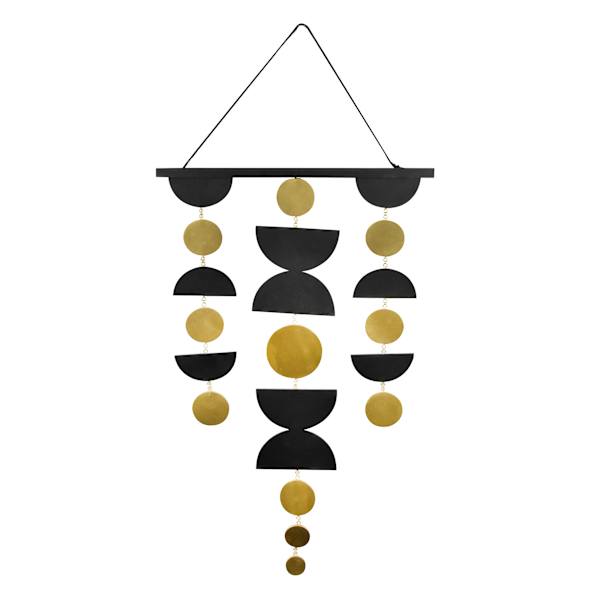 Tracey Boyd Chrome Clay Hanging Wall Decor, 16x32