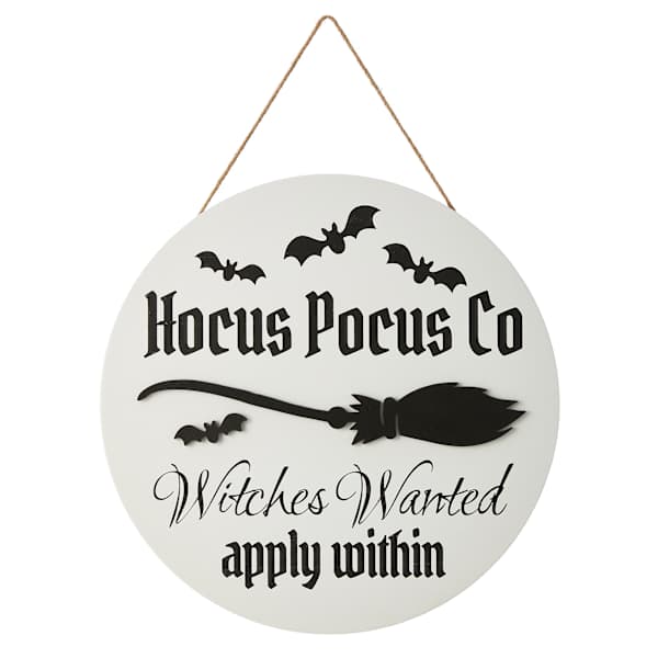 Spellbound Hocus Pocus Co Halloween Wall Art, 13"