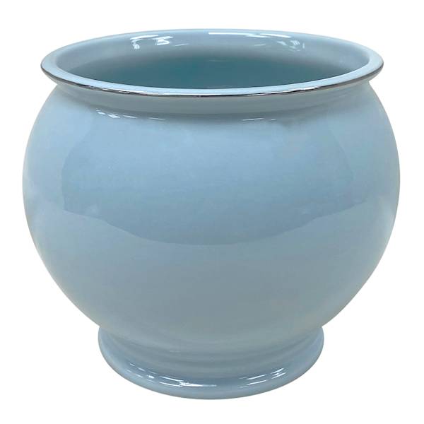 Providence Blue Ceramic Vase, 6"