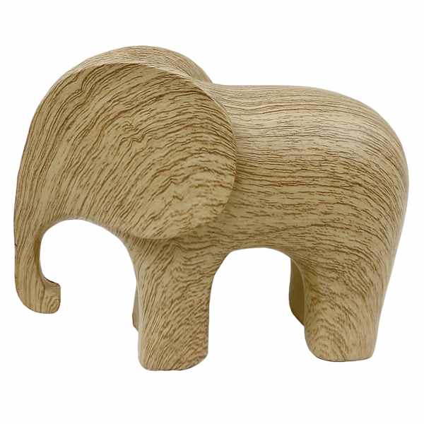 Found & Fable Ceramic Elephant Figurine, 6"