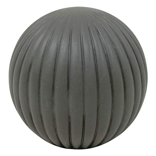 Crosby St. Brown Ceramic Orb, 4"