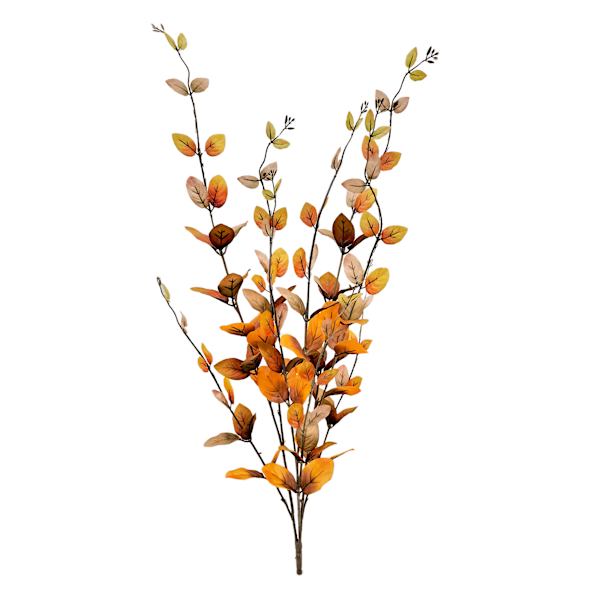 Rust Fall Leaves Bush, 24"