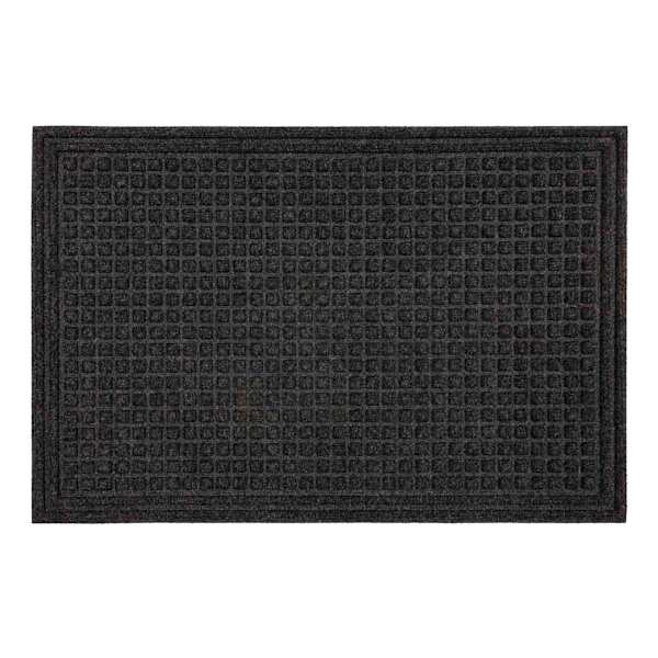 Onyx Waffle Impressions Doormat, 36x48