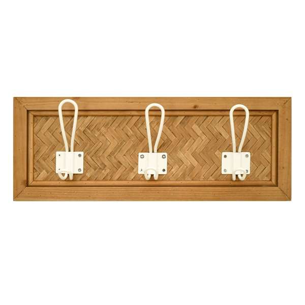Honeybloom Wooden Wall Hook, 15x6