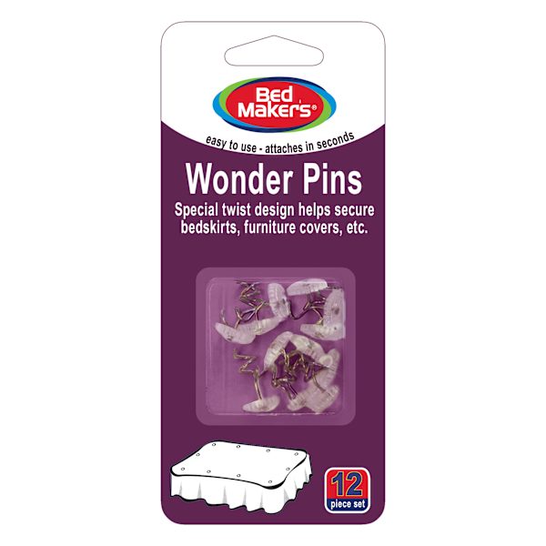Bed Makers Bed Skirt Wonder Pins