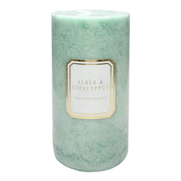 Providence Alder & Eucalyptus Scented Pillar Candle, 3x6