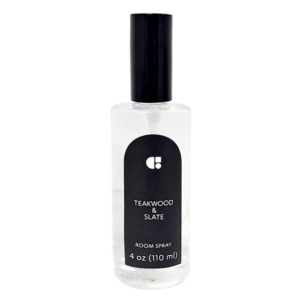 Teakwood & Slate Scented Room Spray, 4oz