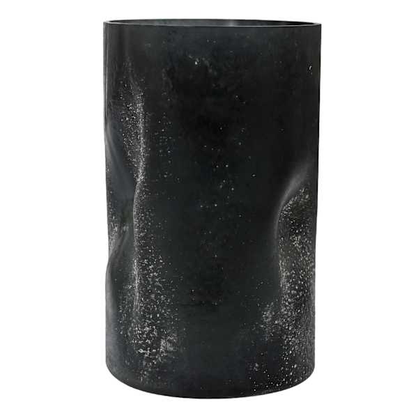 Ty Pennington Black Hurricane Glass Candle Holder, 10"