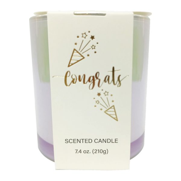Congrats Scented Jar Candle, 7.4oz