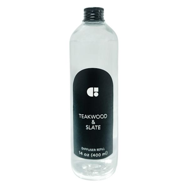 Crosby St. Teakwood & Slate Scented Diffuser Refill, 400ml