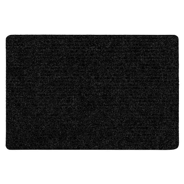 Charcoal Needle Punch Outdoor Area Rug, 6x8