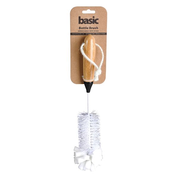 Bamboo Bottle Brush, 12"